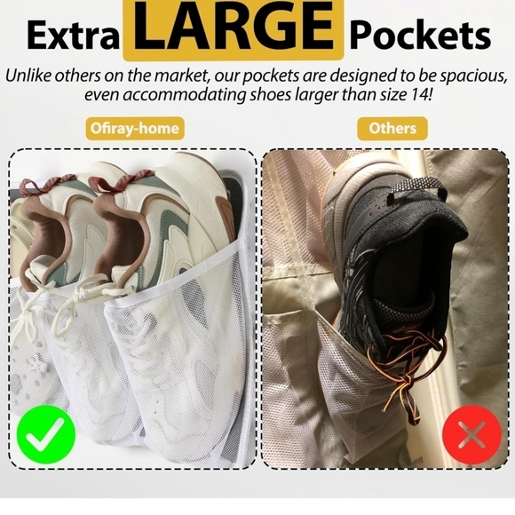 Extra Large Pocket Mesh Organizer - Picture 8 of 11